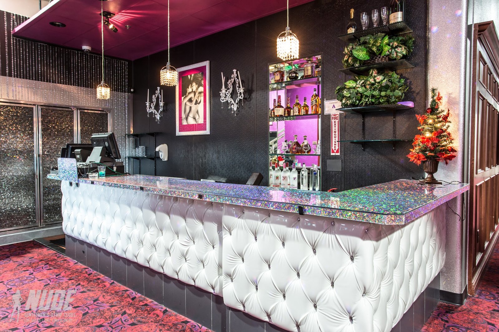 Hustler Club Las Vegas reception desk