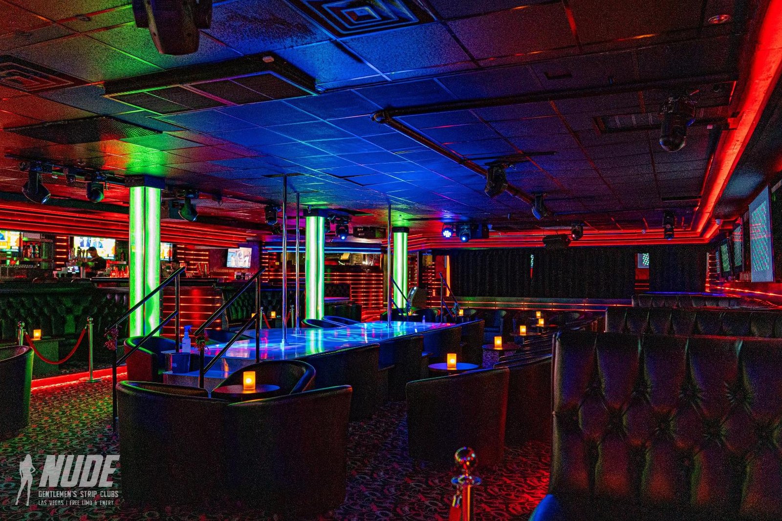 Las Toxicas Las Vegas lounge seating and bar