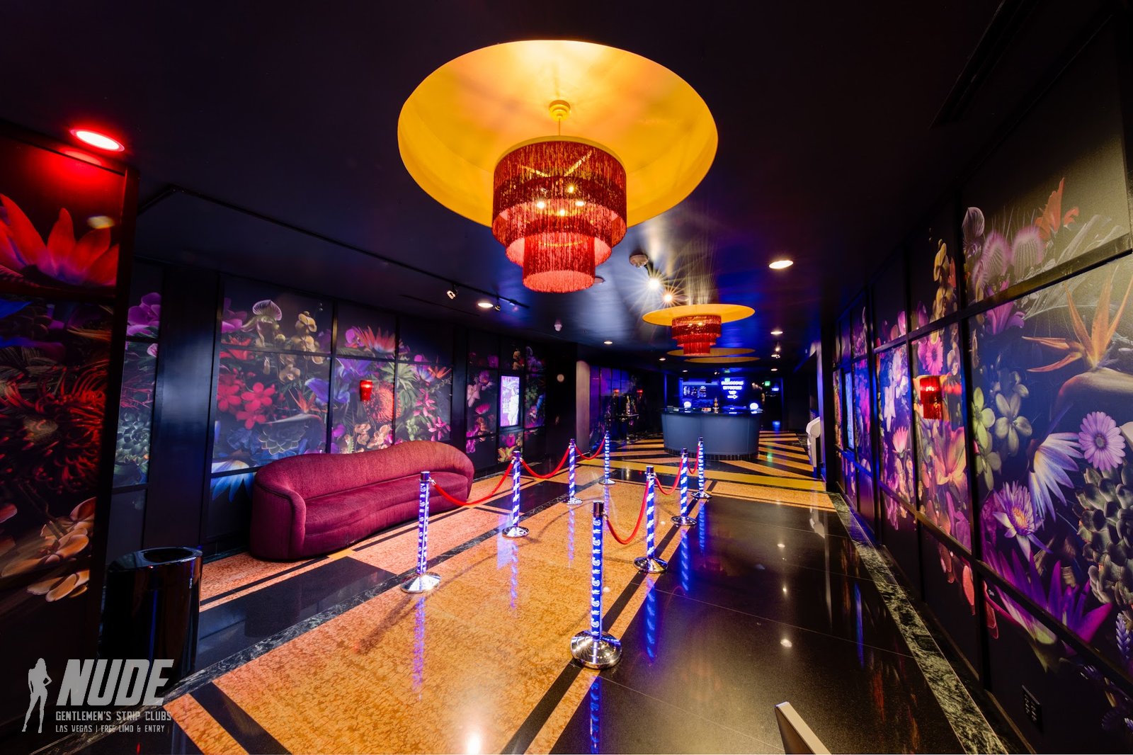 Sapphire Las Vegas VIP corridor
